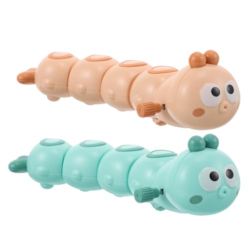 Gatuida 2 Stück Wind Up Raupen Bunt Bewegliches Insektenspielzeug Für Ab Jahren Geburtstagsparty Klassenzimmer Belohnung Gatuida 2 Stück Wind Up Raupen Bunt Bewegliches Insektenspielzeug Für Ab Jahren Geburtstagsparty Klassenzimmer Belohnung von Gatuida