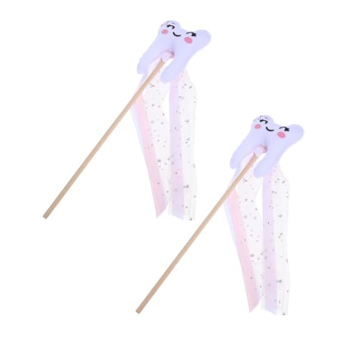 Gatuida 2 Stück Zahnförmiger Feenstab Zauberstab für Party Kostüm Aufführungen Vielseitiges Accessoire für Mädchen und Festliche Anlässe Gatuida 2 Stück Zahnförmiger Feenstab Zauberstab für Party Kostüm Aufführungen Vielseitiges Accessoire für Mädchen und Festliche Anlässe von Gatuida