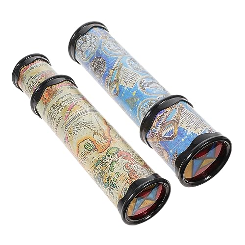 Gatuida 2 Stück rotierendes Kaleidoskop Kaleidoscope für die spielsachen für kinderspielzeug Kaleidoskop für Kleinkinder Kaleidoskope Mini-Kaleidoskop Plastik von Gatuida