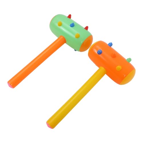 Gatuida 2 Stücke Aufblasbare Spielzeughämmer aus PVC für Lustiges für Jungen und Zufälligen Farben für Partys und Spiele im Freien Zufällige Farbe von Gatuida