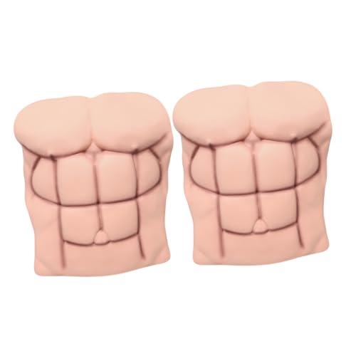 Gatuida 2-teiliges Shirt Mit Falschen Muskeln: Lustiges Muskelkostüm Für Männer, Falsche Eva-brustmuskeln Für Halloween-kostümpartys – Cosplay-Kleidung Für Themenveranstaltungen, von Gatuida