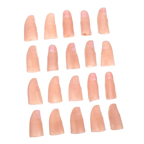 Gatuida 20 Stück Daumenabdeckung magische Spielzeuge funnytoys Funny Toys kalanchoe Party Supplies deckelheber Nagel Requisiten künstliche Fingerspitzen geschmeidige Fingerabdeckung Vinyl Gatuida 20 Stück Daumenabdeckung magische Spielzeuge funnytoys Funny Toys kalanchoe Party Supplies deckelheber Nagel Requisiten künstliche Fingerspitzen geschmeidige Fingerabdeckung Vinyl von Gatuida