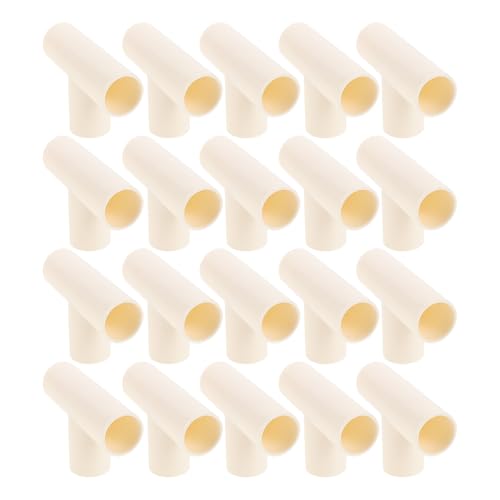 Gatuida 20 Stück Ersatzverbinder für Babylaufställe – T-förmige Adapterbeschläge aus Kunststoff – Ersatz-Verbindungsstück für Laufställe Gatuida 20 Stück Ersatzverbinder für Babylaufställe – T-förmige Adapterbeschläge aus Kunststoff – Ersatz-Verbindungsstück für Laufställe von Gatuida