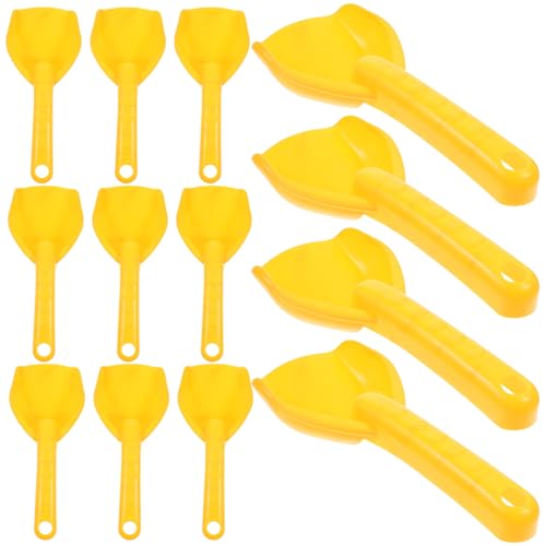 Gatuida 20 Stück Graben Sandkasten Bausatz Scoop Klein Farbiges Strandspielzeug Partyschaufeln Strandspielzeug Für Den Strand Outdoor- Für Partys Plastik Yellow von Gatuida