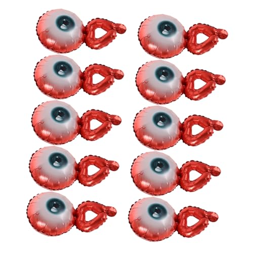 Gatuida 20 Stück Halloween Luftballons Augenmotiv Aufblasbare Aluminium Folienballons mit Handgelenkband Vielseitige Partydeko für Halloween Themenfeste und Feierlichkeiten Gatuida 20 Stück Halloween Luftballons Augenmotiv Aufblasbare Aluminium Folienballons mit Handgelenkband Vielseitige Partydeko für Halloween Themenfeste und Feierlichkeiten von Gatuida