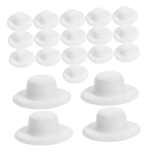 Gatuida 20 Stück Handgefertigte Mini Hüte aus Hochwertigem für DIY Projekte und Partydekoration Kreative Kleine Hüte für Puppenoutfits und Bastelbedarf Gatuida 20 Stück Handgefertigte Mini Hüte aus Hochwertigem für DIY Projekte und Partydekoration Kreative Kleine Hüte für Puppenoutfits und Bastelbedarf von Gatuida