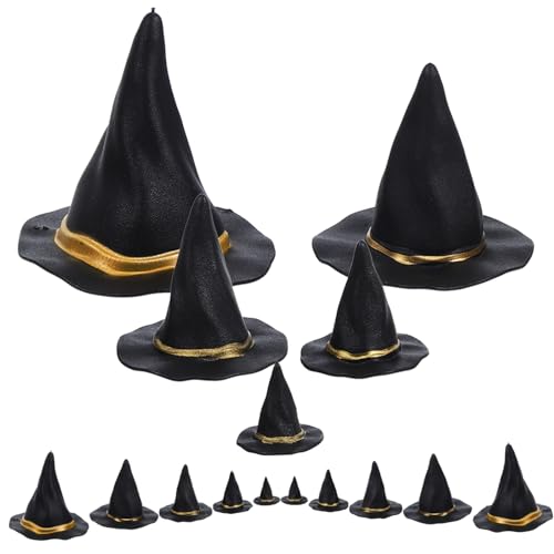 Gatuida 20 Stück Hats für Halloween Dekoration Zauberhafte Mini Hüte für Puppen Bastelprojekte und Partys für Diy Projekte und Festliche Anlässe Gatuida 20 Stück Hats für Halloween Dekoration Zauberhafte Mini Hüte für Puppen Bastelprojekte und Partys für Diy Projekte und Festliche Anlässe von Gatuida