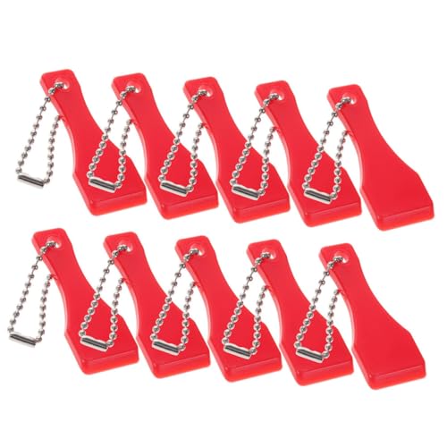 Gatuida 20 Stück Kunststoff Schaber mit Ergonomischem Griff Robuster Lotteriekarten Kratzer für Tickets und Aufkleber Bequem zu Halten Vielseitiges Kratzwerkzeug für Persönliche und von Gatuida