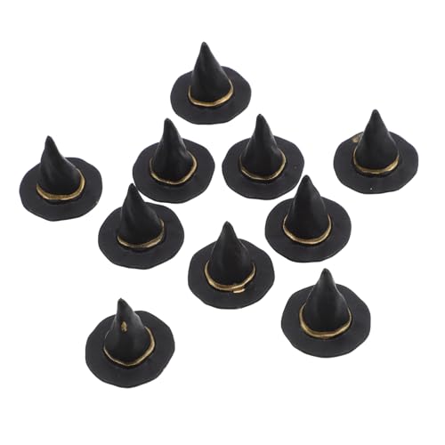 Gatuida 20 Stück Miniatur Hexenhut Deko Teilig Schwarze Puppenhüte für Halloween Bastelarbeiten DIY Dekoration für Partys und Zuhause Gatuida 20 Stück Miniatur Hexenhut Deko Teilig Schwarze Puppenhüte für Halloween Bastelarbeiten DIY Dekoration für Partys und Zuhause von Gatuida