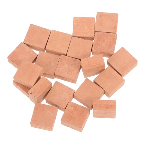 Gatuida 20 Stück Miniatur Ziegelsteine für Selbstgemacht Gebäudemodelle Keramische Ton für Mikro Landschaftsdekoration Geeignet für Puppenhäuser und Kreative Projekte Gatuida 20 Stück Miniatur Ziegelsteine für Selbstgemacht Gebäudemodelle Keramische Ton für Mikro Landschaftsdekoration Geeignet für Puppenhäuser und Kreative Projekte von Gatuida