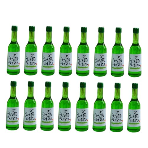 Gatuida 20 Stück Miniatur Weinflaschen Modelle für Puppenhaus R Kleiner Koreanische Reis Wein Flasche Kleiner R Dekorationszubehör für Mikrolandschaften mit Deckel Leicht und Tragbar Gatuida 20 Stück Miniatur Weinflaschen Modelle für Puppenhaus R Kleiner Koreanische Reis Wein Flasche Kleiner R Dekorationszubehör für Mikrolandschaften mit Deckel Leicht und Tragbar von Gatuida
