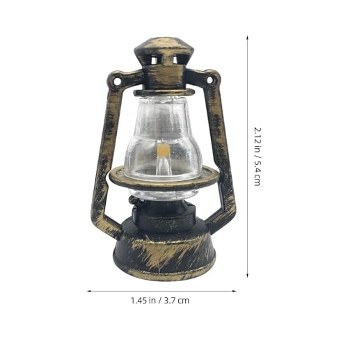 Gatuida 20 Stück Puppenhaus-Petroleumlampen: Retro-Öllaterne, Mikro-Landschafts-Öllampen, Miniatur-Szene, Diorama-Layout, Sammlerzubehör Gatuida 20 Stück Puppenhaus-Petroleumlampen: Retro-Öllaterne, Mikro-Landschafts-Öllampen, Miniatur-Szene, Diorama-Layout, Sammlerzubehör von Gatuida