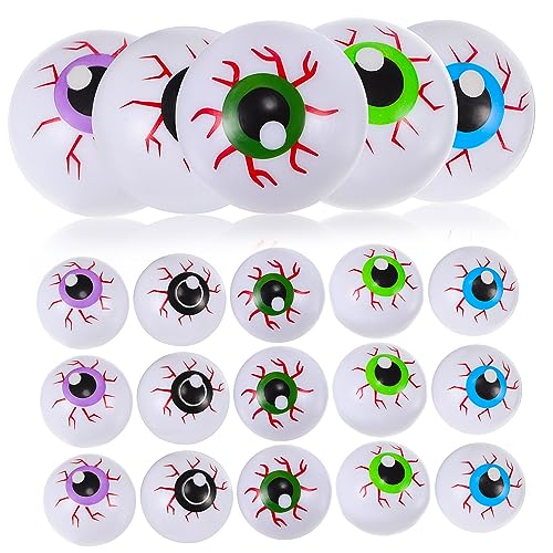 Gatuida 20 Stück Teiliges Bunter Halloween Augen Gruselige Augäpfel für Dekoration und Bastelarbeiten Langlebig und Sicher für Halloween Partys und Kreative Projekte Gatuida 20 Stück Teiliges Bunter Halloween Augen Gruselige Augäpfel für Dekoration und Bastelarbeiten Langlebig und Sicher für Halloween Partys und Kreative Projekte von Gatuida