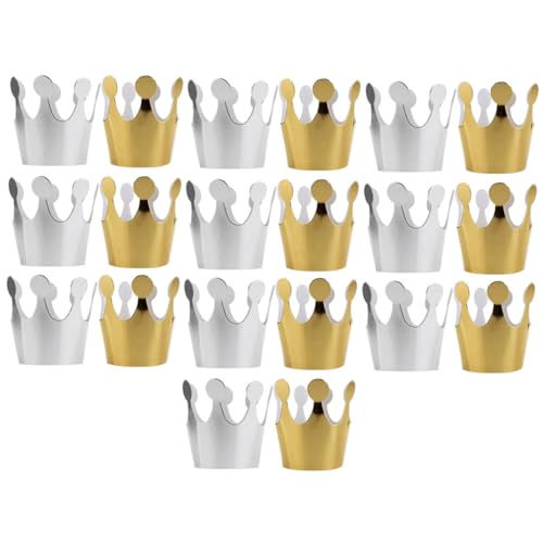 Gatuida 20 Stück Teiliges Geburtstags Partyset Kronen mit Gold und Silberprägung Große Geburtstagskronen für Erwachsene Sichere Partyhüte als Fotorequisiten Geburtstagsdeko für Gatuida 20 Stück Teiliges Geburtstags Partyset Kronen mit Gold und Silberprägung Große Geburtstagskronen für Erwachsene Sichere Partyhüte als Fotorequisiten Geburtstagsdeko für von Gatuida