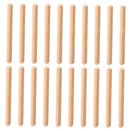 Gatuida 20 Stück Teiliges Holz Rhythmus Sticks für Musikinstrumente für Unterricht Tragbare Percussion Instrumente zur Musikalischer Fähigkeiten und Rhythmischen Verständnisses Gatuida 20 Stück Teiliges Holz Rhythmus Sticks für Musikinstrumente für Unterricht Tragbare Percussion Instrumente zur Musikalischer Fähigkeiten und Rhythmischen Verständnisses von Gatuida