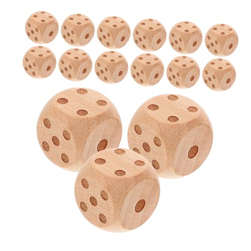 Gatuida 20 Stück Teiliges Holzwürfel Set mit Abgerundeten Ecken DIY Indentierte Zahlen Kompakte Spielwürfel für Brettspiele Party und Rollenspiele Sichere Kleine Würfel für Kreatives Gatuida 20 Stück Teiliges Holzwürfel Set mit Abgerundeten Ecken DIY Indentierte Zahlen Kompakte Spielwürfel für Brettspiele Party und Rollenspiele Sichere Kleine Würfel für Kreatives von Gatuida