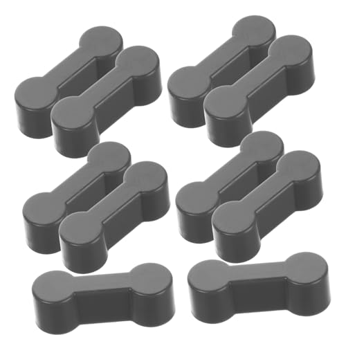 Gatuida 20 Stück Teiliges Kunststoff Gleisanschluss mit Dog Bone Adaptern Robustes Erweiterungspaket für Holzeisenbahnschienen Kompatibel mit Spielzeugeisenbahn Spur Zubehör Einfach zu von Gatuida