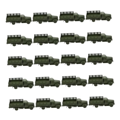 Gatuida 20 Stück Teiliges LKW Modellset Realistisches Spielzeugfahrzeug für Sandkasten Dekoration Vintage LKW für Sammler für Bildungszwecke und Partys Gatuida 20 Stück Teiliges LKW Modellset Realistisches Spielzeugfahrzeug für Sandkasten Dekoration Vintage LKW für Sammler für Bildungszwecke und Partys von Gatuida