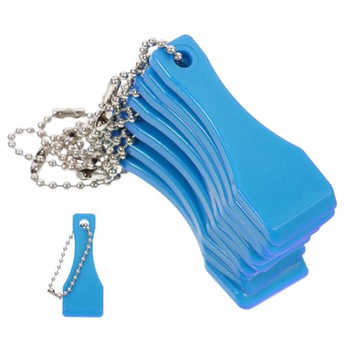 Gatuida 20 Stück Teiliges Lotteriekarten schaberset aus Robustem Kunststoff Tragbar und Multifunktional Leicht zu Tragen mit Schlüsselanhänger Langlebiges Scratch Tool für Effizientes von Gatuida