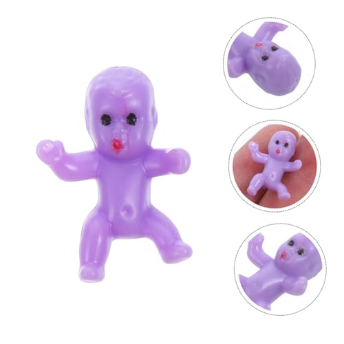 Gatuida 20 Stück Teiliges Mini Deko Plastikfiguren Pastell für Eiswürfelspiel Babyparty Tischdeko Geschenkidee für Freunde Vielseitig Einsetzbar von Gatuida