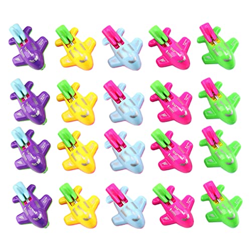 Gatuida 20 Stück Teiliges Mini Whistle Flugzeug Farbenfrohe Interaktive Spielzeuge für Sicheres Material für Unvergessliche Spielmomente Zufällige Farbe Zufällige Farbe von Gatuida