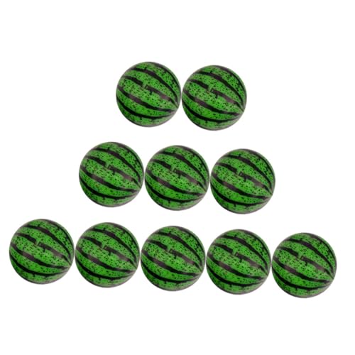 Gatuida 20 Stück Wassermelonen Hüpfbälle aus Bunte Lernspielzeuge für Kleine Elastische Bouncy Balls für Drinnen Draußen Pool und Strandspaß Zufällige Farbe Zufällige Farbe von Gatuida