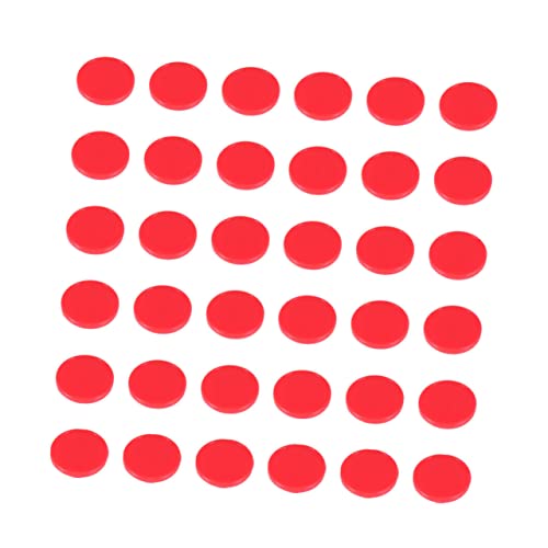 Gatuida 200 Stück Bunte Kunststoff Zählchips Rot Lernspiel Bingo Chips für Matheförderung Kindergarten Grundschule Spielzubehör Gatuida 200 Stück Bunte Kunststoff Zählchips Rot Lernspiel Bingo Chips für Matheförderung Kindergarten Grundschule Spielzubehör von Gatuida