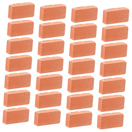 Gatuida 200 Stück Maßstab Realistische Fake Wall Bricks für DIY Sandtisch Modellbau Puppenhaus Dekoration Vielseitige Mikro Gartenbausteine Gatuida 200 Stück Maßstab Realistische Fake Wall Bricks für DIY Sandtisch Modellbau Puppenhaus Dekoration Vielseitige Mikro Gartenbausteine von Gatuida