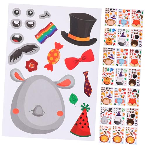 Gatuida 24 Blatt Belohnungsaufkleber Tiermotiv Selbstklebende Cartoon Sticker für DIY Handwerk Geschenkverzierung Scrapbooking und Lernmotivation im Klassenzimmer Gatuida 24 Blatt Belohnungsaufkleber Tiermotiv Selbstklebende Cartoon Sticker für DIY Handwerk Geschenkverzierung Scrapbooking und Lernmotivation im Klassenzimmer von Gatuida