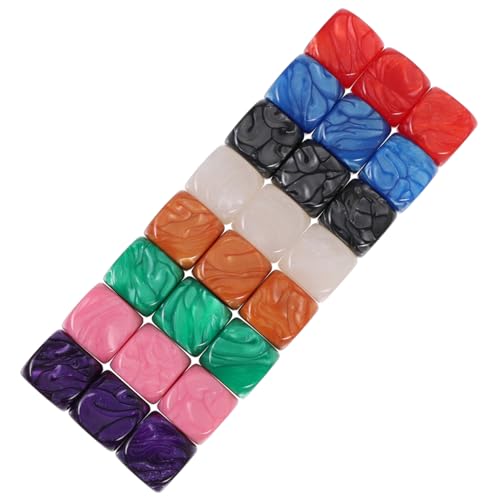 Gatuida 24 Stück Teiliges Bunte Leere Würfel aus Acryl mit Glatter Oberfläche und Runden Ecken Sichere Bastelwürfel für Vielseitig Einsetzbar für DIY Spiele und Unterricht Gatuida 24 Stück Teiliges Bunte Leere Würfel aus Acryl mit Glatter Oberfläche und Runden Ecken Sichere Bastelwürfel für Vielseitig Einsetzbar für DIY Spiele und Unterricht von Gatuida