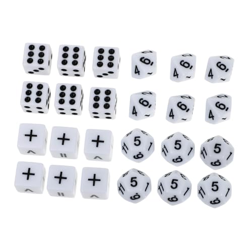 Gatuida 24 Stück Teiliges Mathematik Würfelset für Lernspielzeug zum Mathelernen Pädagogische Spielwürfel für Jungen und Mädchen für Schule Unterricht und Spiele zu Hause Gatuida 24 Stück Teiliges Mathematik Würfelset für Lernspielzeug zum Mathelernen Pädagogische Spielwürfel für Jungen und Mädchen für Schule Unterricht und Spiele zu Hause von Gatuida