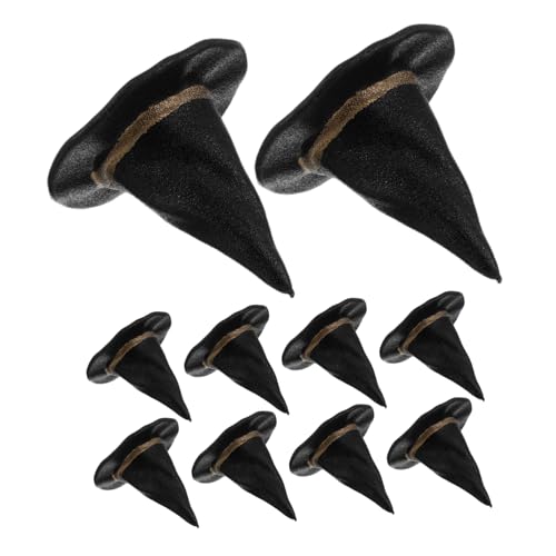 Gatuida 24 Stück Teiliges Mini Hexenhüte für Puppen Schwarz Leichte DIY Bastel Hut Accessoires für Puppenhaus und Halloween Partydekoration Vielseitig als Flaschenaufsatz und Tischdeko Gatuida 24 Stück Teiliges Mini Hexenhüte für Puppen Schwarz Leichte DIY Bastel Hut Accessoires für Puppenhaus und Halloween Partydekoration Vielseitig als Flaschenaufsatz und Tischdeko von Gatuida