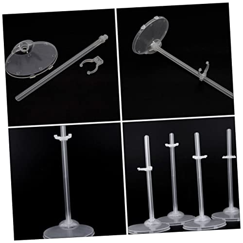 Gatuida 24 Stück Teiliges Puppenständer Transparent Stabiler Doll Holder Organizer mit Rutschfestem Griff Vielseitig für Puppen Figuren Models zum Präsentieren und Verschenken Gatuida 24 Stück Teiliges Puppenständer Transparent Stabiler Doll Holder Organizer mit Rutschfestem Griff Vielseitig für Puppen Figuren Models zum Präsentieren und Verschenken von Gatuida