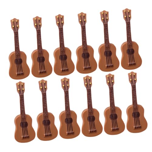 Gatuida 25 Stück Mini-Gitarrenmodell Miniatur Gitarre am kleinsten winzige Gitarre Kleinkinder Mini-Hausgitarre Miniatur-Gitarrenmodell- Mini-Gitarren- kleine Gitarre Harz Gatuida 25 Stück Mini-Gitarrenmodell Miniatur Gitarre am kleinsten winzige Gitarre Kleinkinder Mini-Hausgitarre Miniatur-Gitarrenmodell- Mini-Gitarren- kleine Gitarre Harz von Gatuida