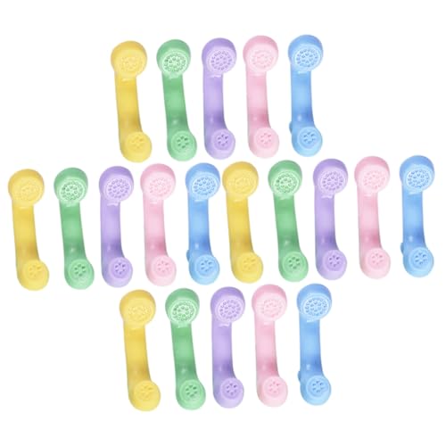 Gatuida 25 Stück Miniatur Telefon Handset Dekorationsset Teiliges Bunten Farben für Puppenhaus Klassenzimmer Spielzeughäuser und Mehr Realistisches Design für Kreative Raumgestaltung Gatuida 25 Stück Miniatur Telefon Handset Dekorationsset Teiliges Bunten Farben für Puppenhaus Klassenzimmer Spielzeughäuser und Mehr Realistisches Design für Kreative Raumgestaltung von Gatuida