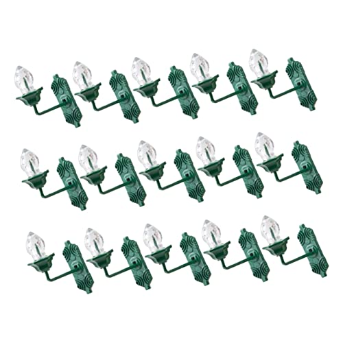 Gatuida 25 Stück Miniatur Wandlampe Teiliges für Mikrolandschaften Stilvolle Lichter für Puppenhaus Dekoration Realistische Details für Garten und Spielzeughäuser von Gatuida