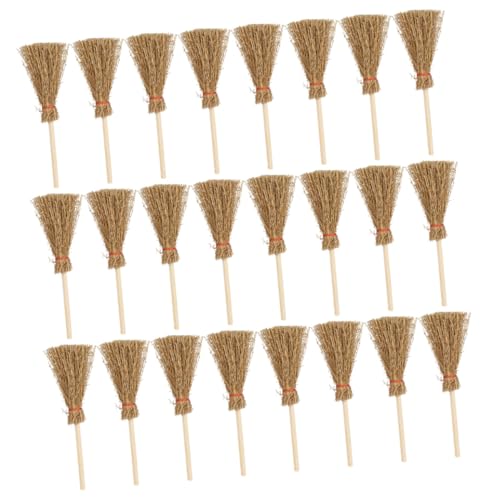 Gatuida 25 Stück Teiliges Miniaturbesen für Puppenhaus Micro Landscape Decor Detailgetreue Mini Besen für DIY Bastelarbeiten Puppenhaus Dekoration Vielseitig für Feengarten und Miniatur Gatuida 25 Stück Teiliges Miniaturbesen für Puppenhaus Micro Landscape Decor Detailgetreue Mini Besen für DIY Bastelarbeiten Puppenhaus Dekoration Vielseitig für Feengarten und Miniatur von Gatuida