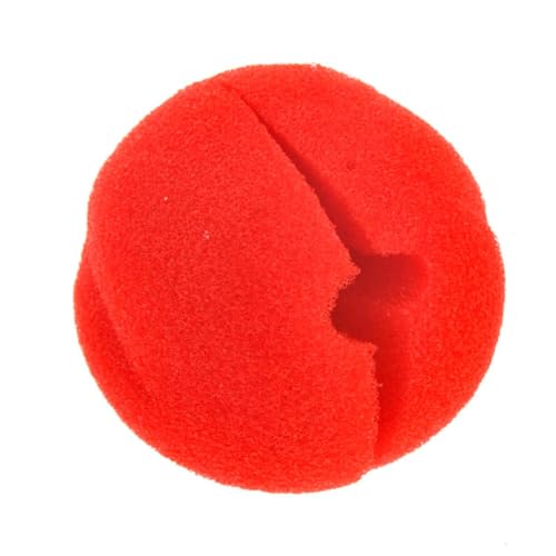 Gatuida 25stücke Schwamm-Clown-nasen Requisiten Rot Für Auftritte Kostüm Party Weihnachten Halloween Gatuida 25stücke Schwamm-Clown-nasen Requisiten Rot Für Auftritte Kostüm Party Weihnachten Halloween von Gatuida