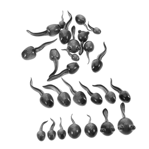Gatuida 26 Stück Teiliges Mini Harz Kaulquappen Kreative Mikro Landschaftsdekoration Kompakte Gartenteich Ornamente für Moosgarten und DIY Bonsai Vielseitige Kleine Tierfiguren für von Gatuida