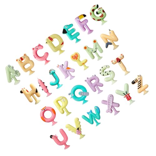 Gatuida 26 Stück Teiliges Saugnapf Buchstaben für Kleinkinder Lernspielzeug zur Englischen Rechtschreibung mit Tiermotiven Pädagogisches Badespielzeug für Fördert Kognitive Entwicklung Gatuida 26 Stück Teiliges Saugnapf Buchstaben für Kleinkinder Lernspielzeug zur Englischen Rechtschreibung mit Tiermotiven Pädagogisches Badespielzeug für Fördert Kognitive Entwicklung von Gatuida