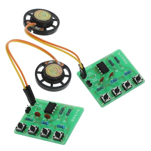 Gatuida 2Sätze DIY Lötübungssets für Elektronische Oszillatoren Piano Bastelprojekt mit Schwingkreis für Elektronik und Musikliebhaber von Gatuida