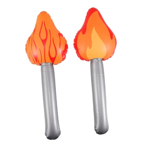 Gatuida 2Stücke Aufblasbare Requisite Lustige Taschenlampe für Halloween Sportwettbewerbe Motto Partys und Cosplay Dekorationen Einfach Aufzublasen für Altersgruppen von Gatuida