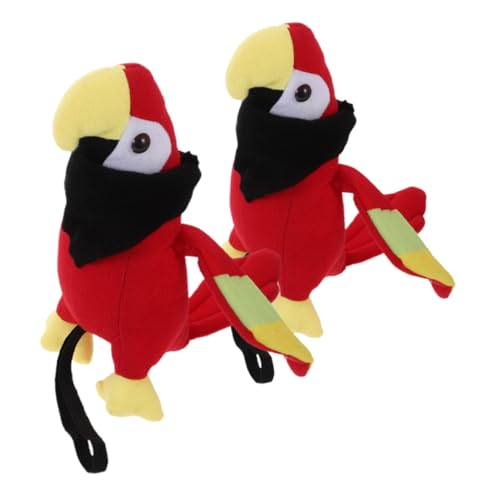 Gatuida 2Stücke Schulter Papagei Plüschspielzeug für Piratenkostüme Realistisches Ausgestopftes Papagei Modell für Halloween Party und Rollenspiele Sicherer Sitz und Langlebige Gatuida 2Stücke Schulter Papagei Plüschspielzeug für Piratenkostüme Realistisches Ausgestopftes Papagei Modell für Halloween Party und Rollenspiele Sicherer Sitz und Langlebige von Gatuida