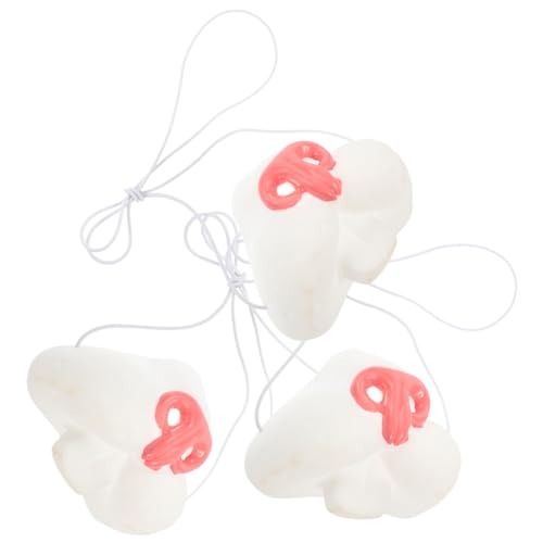 Gatuida 3 STÜCKE Kleine Hasen Nasen Kostüm Accessoires Realistische Osterhasen Maske für Karneval Cosplay Halloween und Kostümparty Niedliches Kaninchen Zubehör für Verkleidung von Gatuida