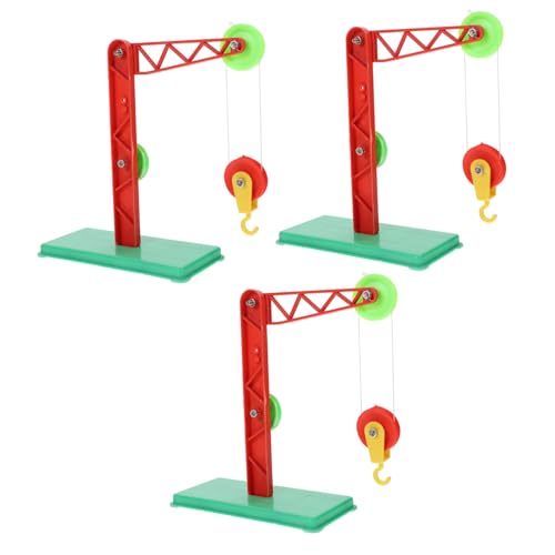 Gatuida 3 STÜCKE Teiliges Flaschenzug mit Halterung Stabiles Physik Experimentiermodell für Grundschule Lehrreiches zur Demonstration von Kraftübertragung und Zufällige Zufällige Farbe Gatuida 3 STÜCKE Teiliges Flaschenzug mit Halterung Stabiles Physik Experimentiermodell für Grundschule Lehrreiches zur Demonstration von Kraftübertragung und Zufällige Zufällige Farbe von Gatuida