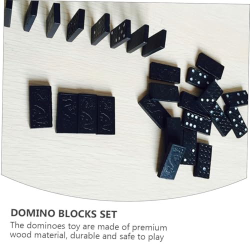 Gatuida 3 Sätze Holz Domino Spiel Set in Eleganter Holzbox mit Schiebefach Leichtes Tragbares Familienspiel und Lernspielzeug für Ab Jahren Stapelbare Dominosteine als Bauklötze und Gatuida 3 Sätze Holz Domino Spiel Set in Eleganter Holzbox mit Schiebefach Leichtes Tragbares Familienspiel und Lernspielzeug für Ab Jahren Stapelbare Dominosteine als Bauklötze und von Gatuida