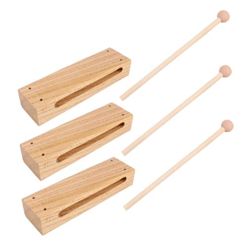 Gatuida 3 Sätze Percussion Instrument mit Schlägeln Lernspielzeug für Hand Augen Koordination und Musikalischen Entdeckung für Unterricht und Familienaktivitäten von Gatuida