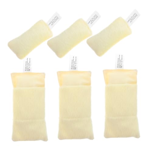 Gatuida 3 Sätze Puppenbettwäsche mit Mini Schlafsäcken und Kissen Weiche Baumwollstoffe Realistische Puppenhaus Bettwäsche für Kleine Puppen Tragbar und Komfortabel Zubehör für von Gatuida