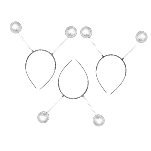 Gatuida 3 Stück Antenna Haarreif mit Glitzerbällen Teiliges Cosplay Kopfschmuck für Partys Fasching Halloween Bequem und Leicht für Erwachsene Gatuida 3 Stück Antenna Haarreif mit Glitzerbällen Teiliges Cosplay Kopfschmuck für Partys Fasching Halloween Bequem und Leicht für Erwachsene von Gatuida
