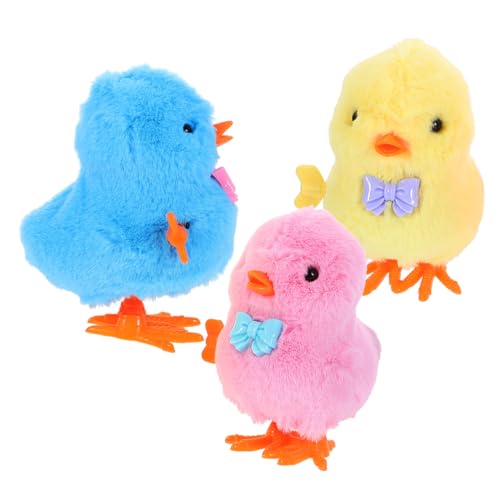 Gatuida 3 Stück Aufziehspielzeug Hühner Springendes Küken für Zufällige Farben Lustiges für Jungen und Mädchen für Partys und Zufällige Farbe Zufällige Farbe Gatuida 3 Stück Aufziehspielzeug Hühner Springendes Küken für Zufällige Farben Lustiges für Jungen und Mädchen für Partys und Zufällige Farbe Zufällige Farbe von Gatuida